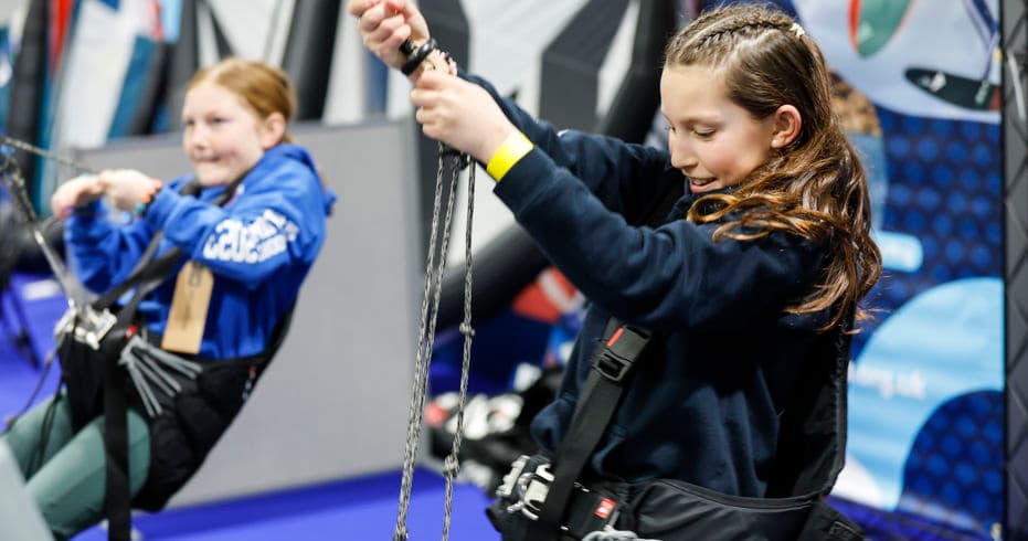 Squids & Sharks - visit to RYA Dinghy Show